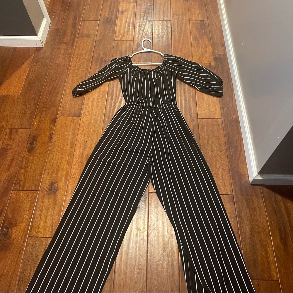 Women’s Black and white Jumpsuit
